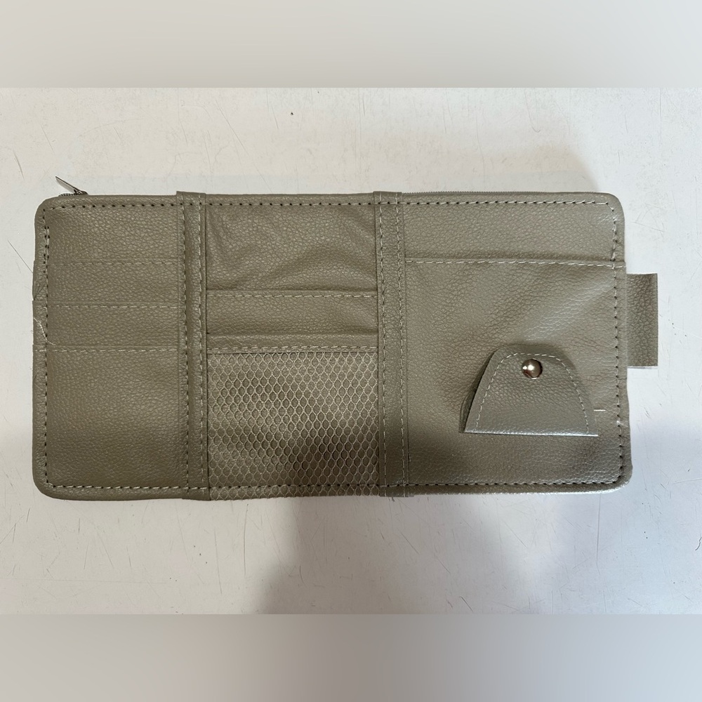 Car visor organizer
